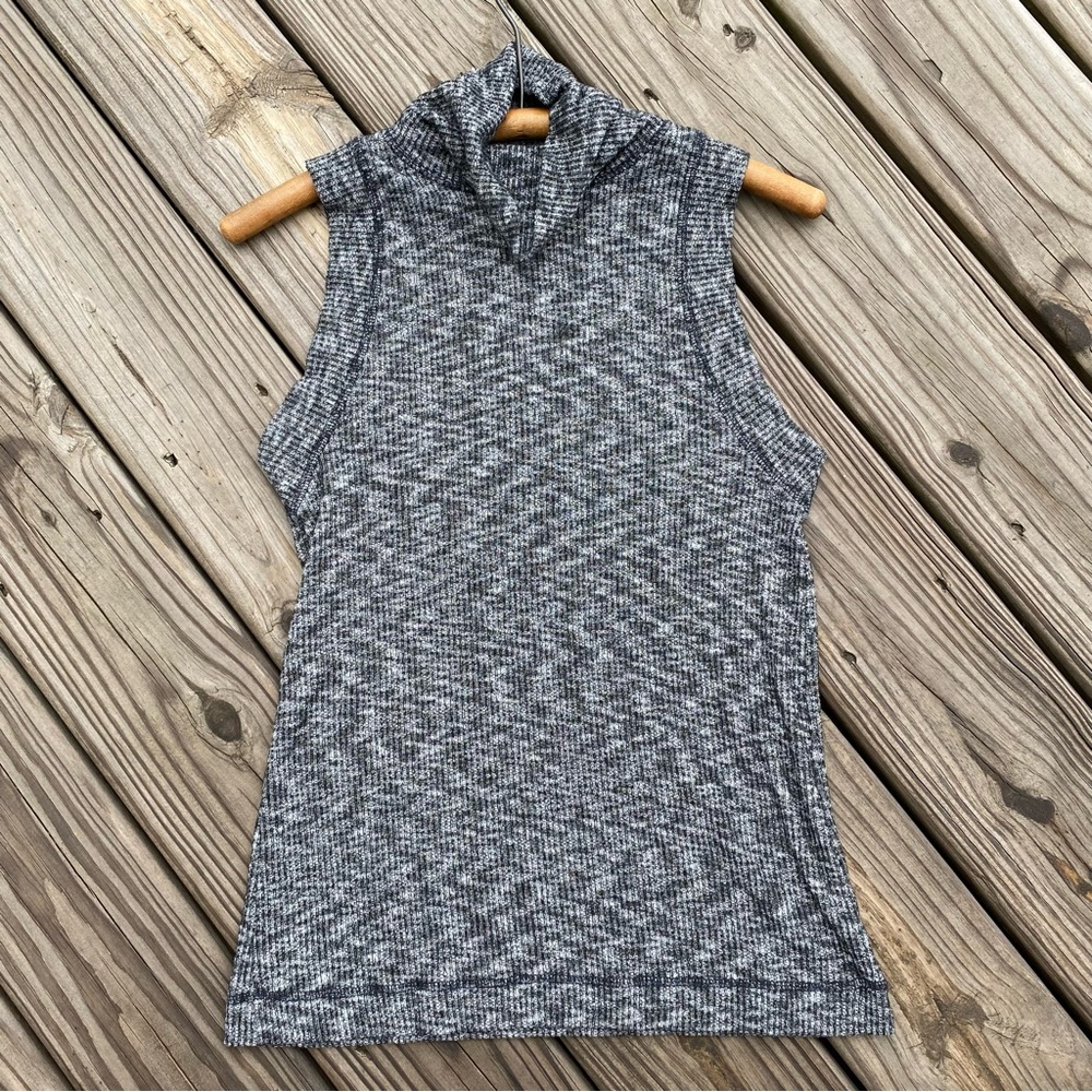 Anthropologie Postmark Ribbed Turtleneck Tank - Picture 8 of 10